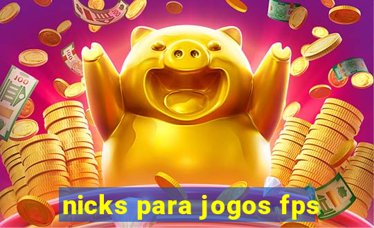 nicks para jogos fps